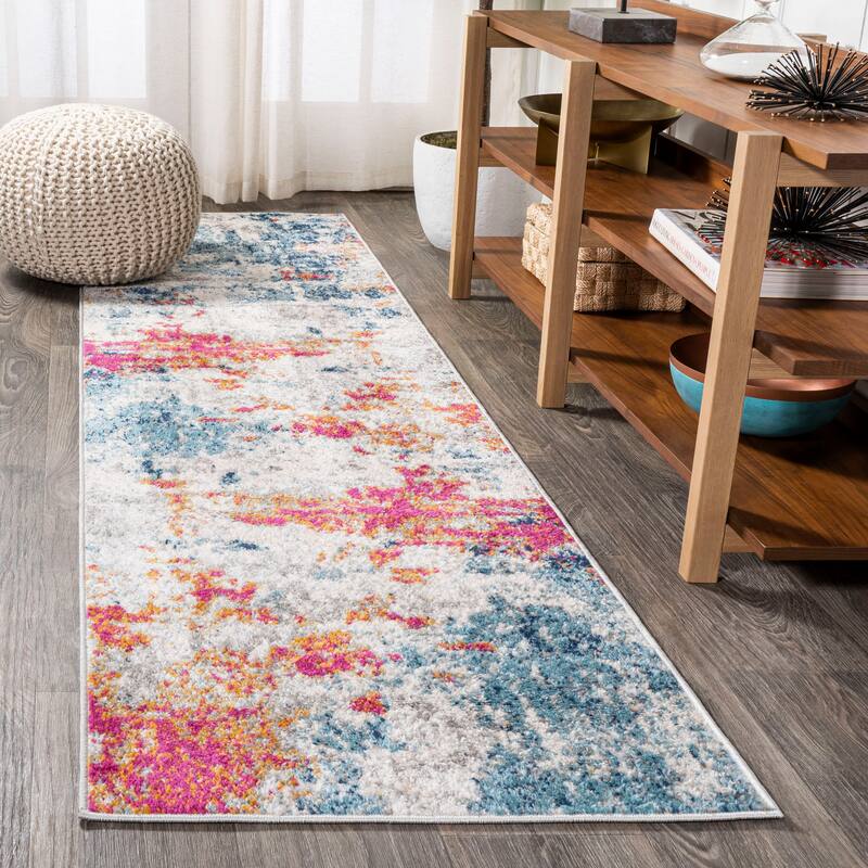 JONATHAN Y Petalo Modern Abstract Area Rug