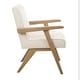 preview thumbnail 5 of 6, Uttermost Blakely White Dining Arm Chair