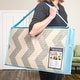 preview thumbnail 2 of 3, Portable Folding Play Mat - Zig Zag - Multi
