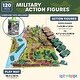 preview thumbnail 2 of 5, Infinite Curiosity 120 Pcs Army Toys Soldiers Military Action Figures Battlefield Playset Vehicles