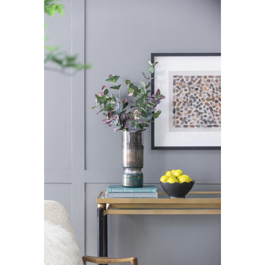 D4.7x10.6" Glass Vase