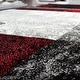 preview thumbnail 5 of 18, Modern Designer Area Rug Checkered with Contour Cut