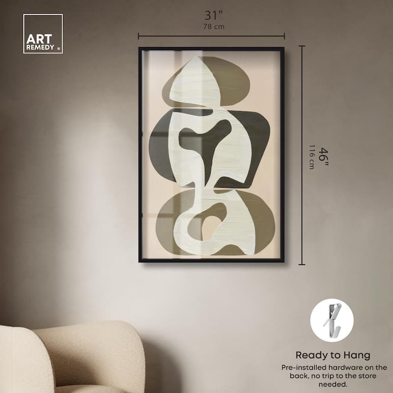 Shapes of Sage II Shadowbox by Art Remedy