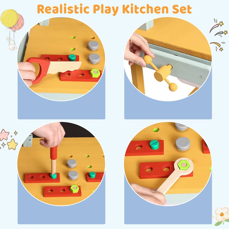 Pretend Play Toys Workbench for Kids