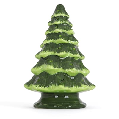 Blank Green Ceramic Christmas Tree