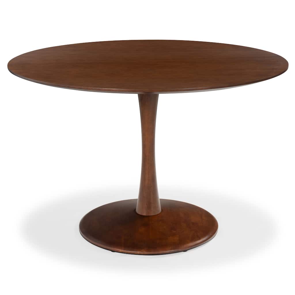 SAFAVIEH Couture Lisette Round Pedastal Base Dining Table - 47"W x 47"D x 30"H