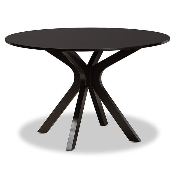 Kenji Modern And Contemporary 48 Inch Wide Round Dining Table On Sale Overstock 31302750