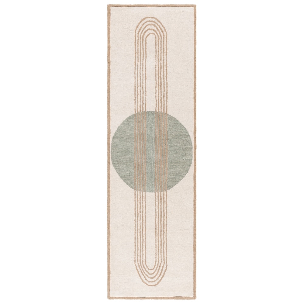 SAFAVIEH Handmade Rodeo Drive Jaylene Mid-Century Modern Wool Rug