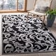 preview thumbnail 3 of 63, SAFAVIEH Amherst Orpha Modern Rug 3' x 5' - Anthracite/Light Grey - Rectangle