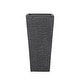 preview thumbnail 5 of 9, Berkamn Outdoor Large and Medium Cast Stone Planters (Set of 2) by Christopher Knight Home