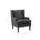 preview thumbnail 15 of 14, Martha Stewart Decker Accent Armchair