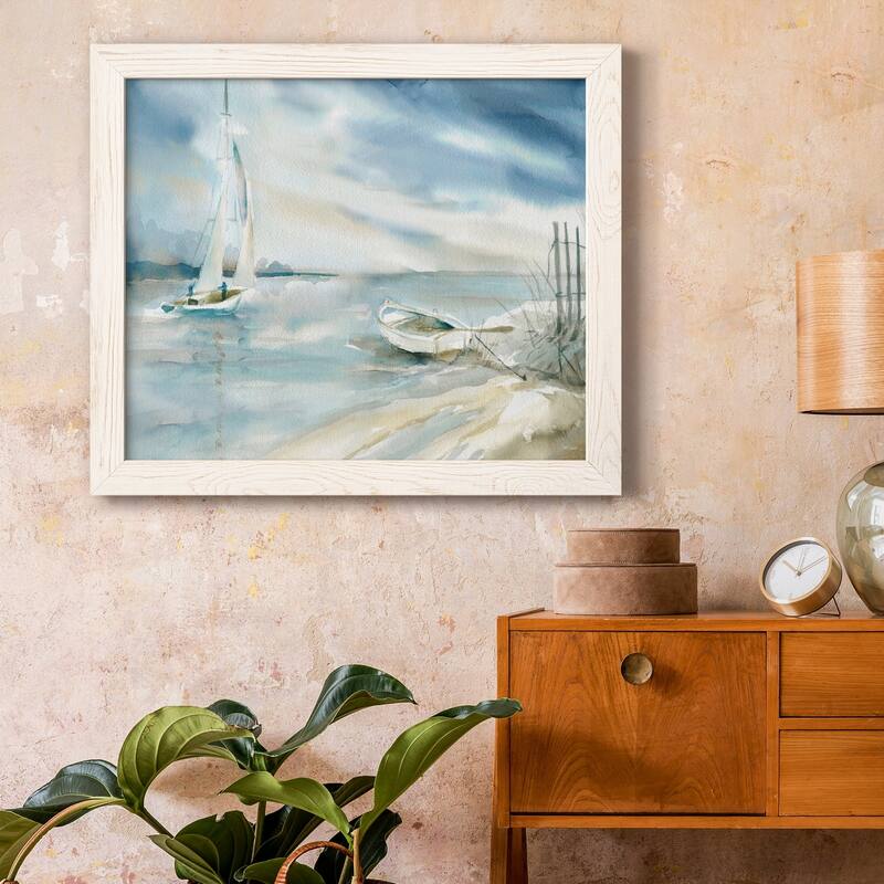 Subtle Sail-Premium Framed Canvas - Ready to Hang
