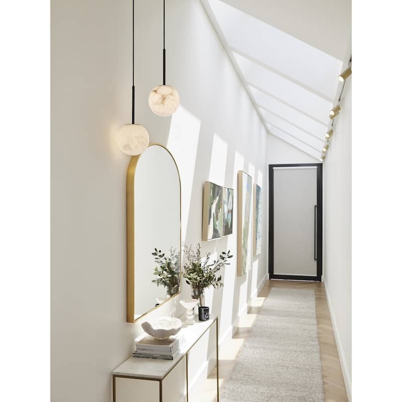 Beacon Lighting Lucent Pendant in Alabaster