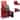 Garvee 2-in-1 5 Drawer Rolling Tool Chest with Wheels, Lockable Metal Storage Organizer, Tool Box and Cabinet, Red