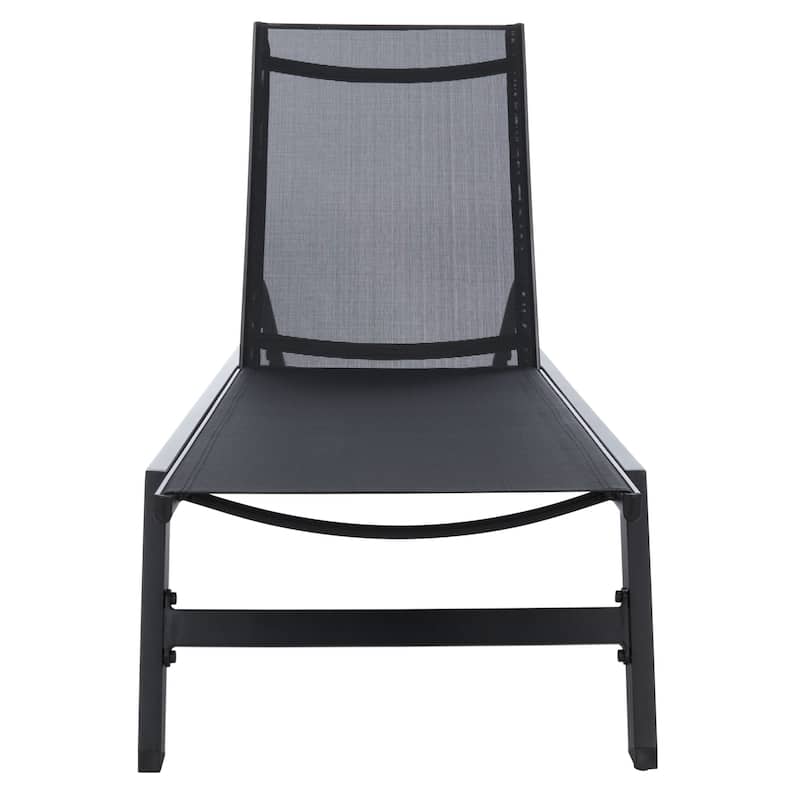 SAFAVIEH Outdoor Jaylah Chaise Lounge Chair - 74Wx23Dx14H