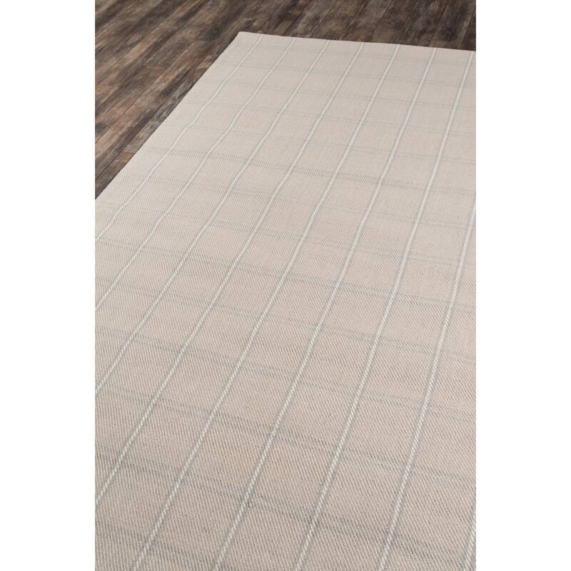 Erin Gates by Momeni Marlborough Dover Plaid Handmade Wool Area Rug