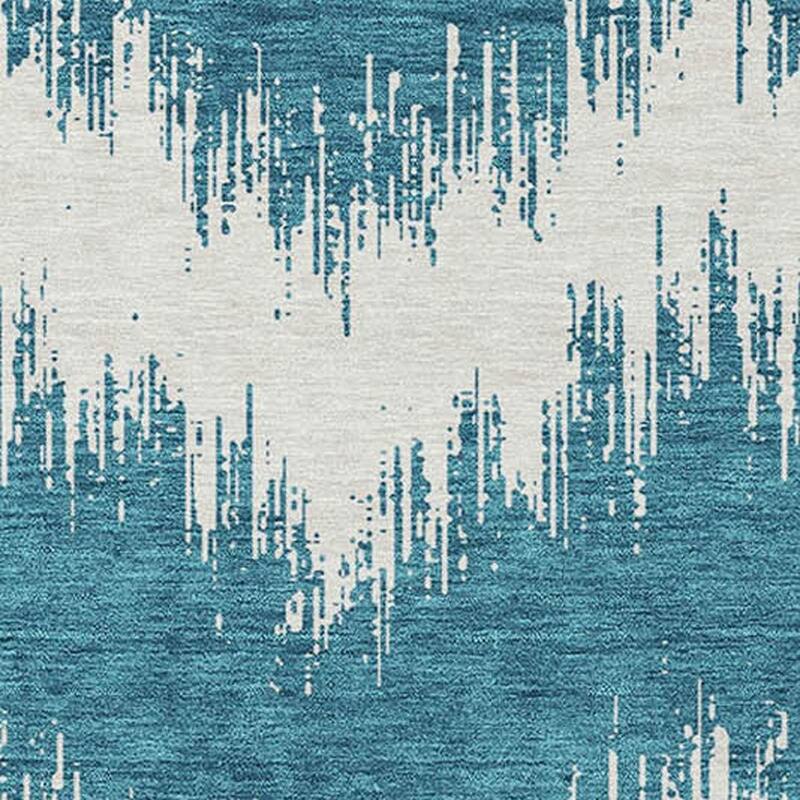 HomeRoots Chevron Transitional Rectangle Outdoor Rug