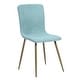 preview thumbnail 17 of 52, Carson Carrington Upholstered Dining Chair Golden Leg (Set of 4)
