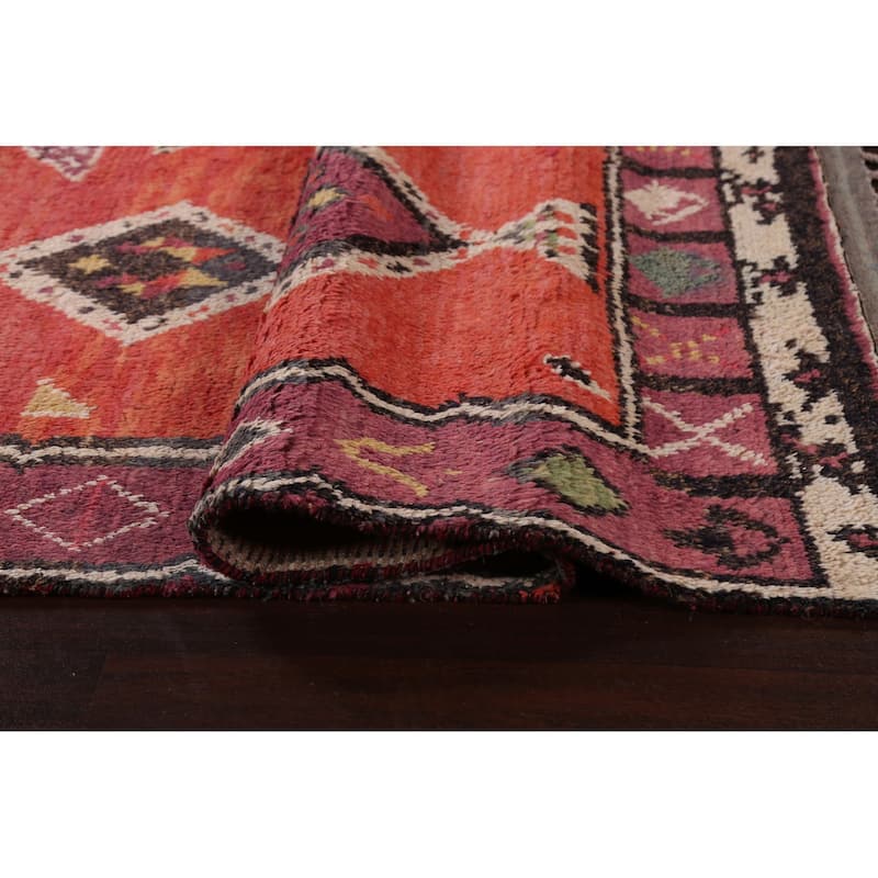 Tribal Oriental Moroccan Dining Room Area Rug Wool Hand-knotted Carpet - 8'0" x 11'0"
