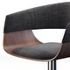 preview thumbnail 4 of 43, WYNDENHALL Calinda Mid Century Modern 33 inch Adjustable Swivel Bar Stool