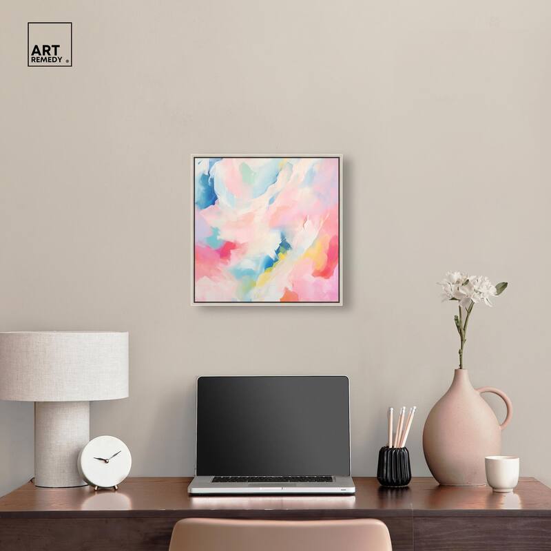 Cotton Candy Clouds II Canvas by Art Remedy