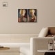preview thumbnail 3 of 59, Contemplation Dialogue Abstract Art Set Canvas Print by Art Remedy