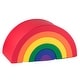 preview thumbnail 1 of 2, Bintiva Rainbow Arch Soft Play - Multi Multi - Assembled - Kids