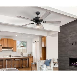 Westinghouse Lighting Scholar 52" Matte Black LED Indoor Ceiling Fan