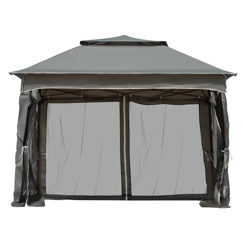 11' x 11' Pop Up Canopy, Outdoor Patio Gazebo Shelter