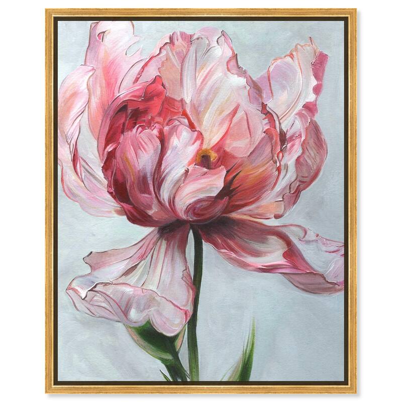 Magical Flower I Canvas by Art Remedy - Gold - 30" x 36"