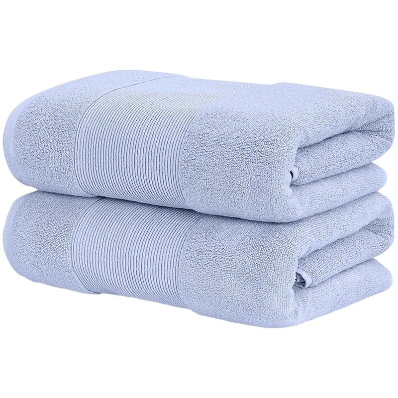 Modern Threads Air Cloud 2-Pack Oversized Bath Sheet Set