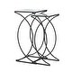 preview thumbnail 37 of 41, Glitzhome Set of 2 Glam Glass Modern Side Table Sofa Table