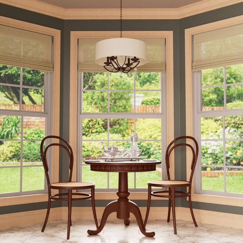 WM217: 9/16-in D x 5-1/4-in W x 96-in L Americraft Solid Hardwood Stain Grade Base Moulding
