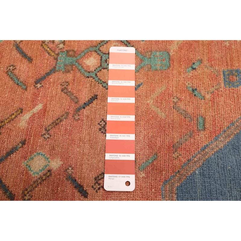 ECARPETGALLERY Hand-knotted Antalya Vintage Copper Wool Rug - 5'3 x 10'9