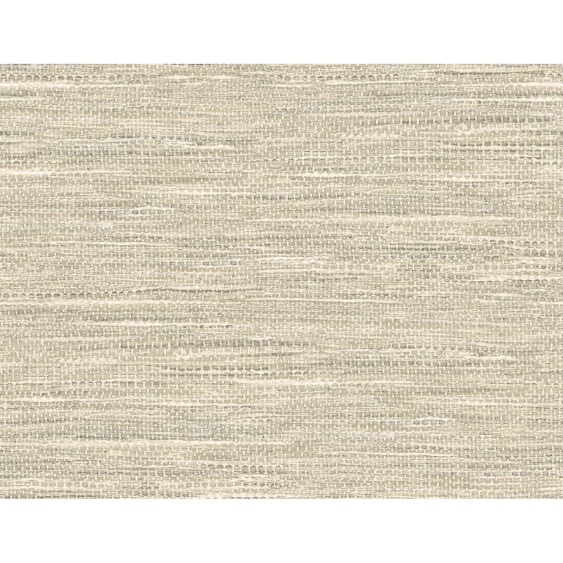 Seabrook Designs Rina Unpasted Wallpaper - 27 in. W x 27 ft. L - Warm Stone