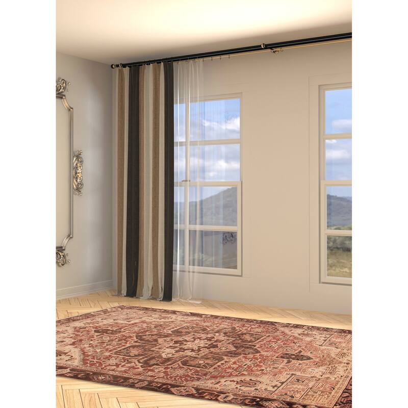 ECARPETGALLERY Hand-knotted Sarabi Red Wool Rug - 7'8 x 11'4