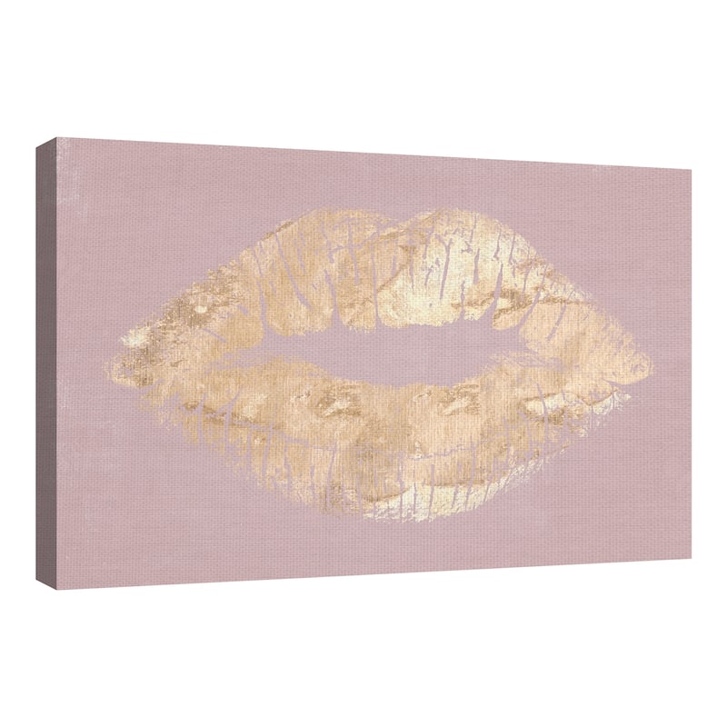 First Kiss by Belle Maison Canvas Art Print