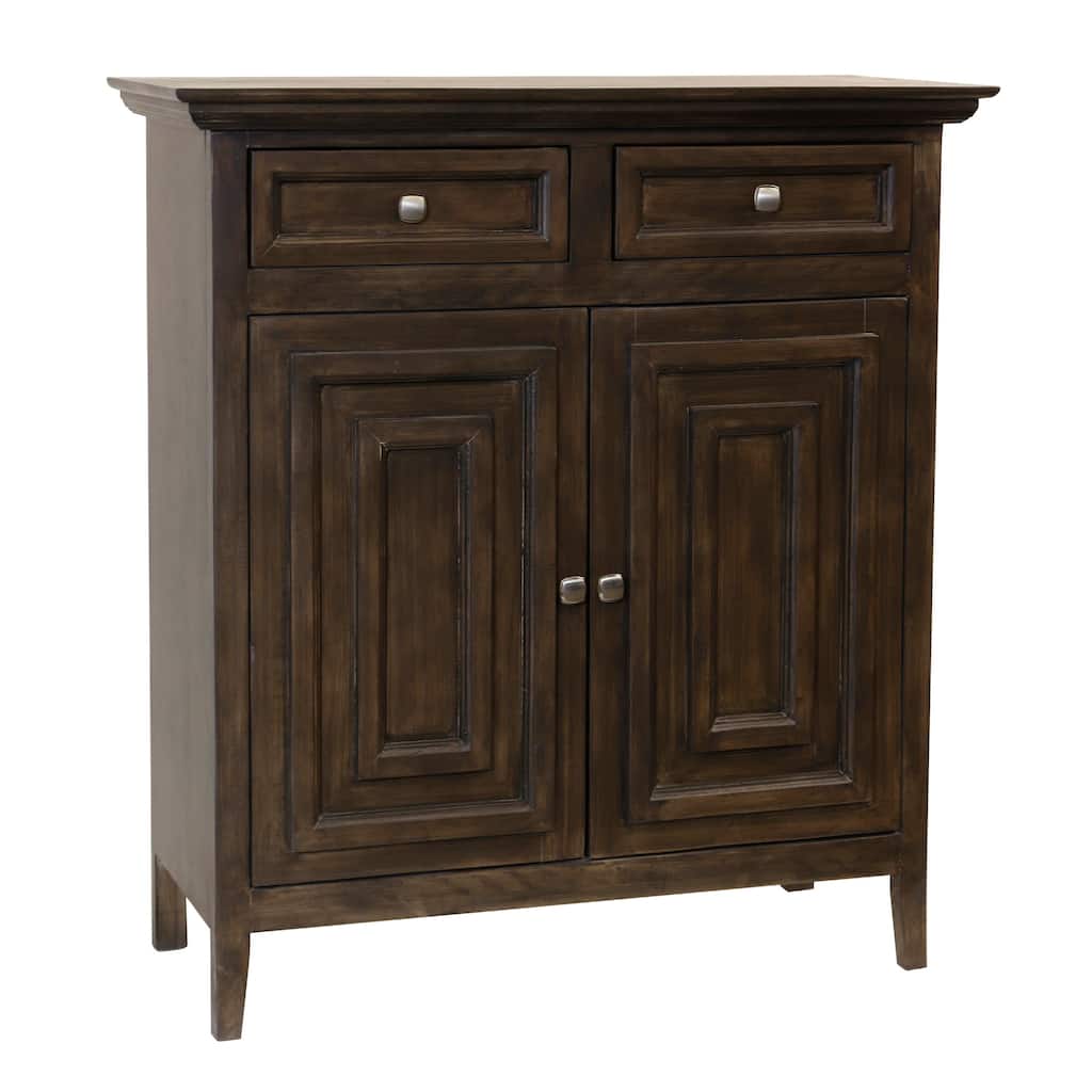 StyleCraft Ashford 2-Drawer, 2-Door Console - Briar