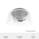 preview thumbnail 6 of 9, Hunter Hartland 2-Light Flush Mount Ceiling Light, Damp Rated - Bathroom, Bedroom, Hallway - Farmhouse, Industrial