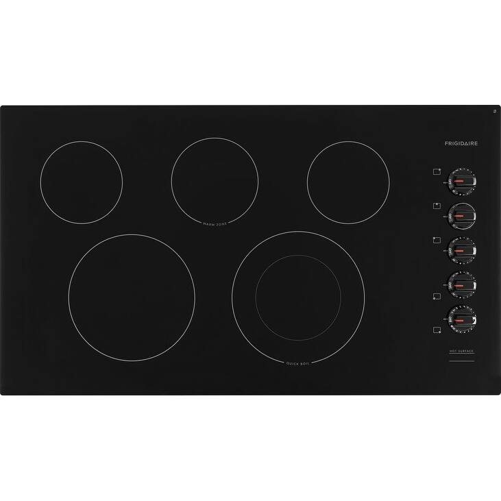 Frigidaire FFEC3625U 37" Wide 5 Burner Electric Cooktop