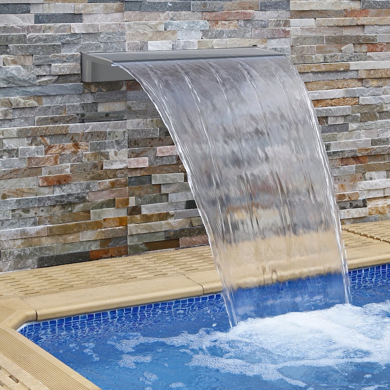 Pool Fountain Acrylic Pool Waterfall