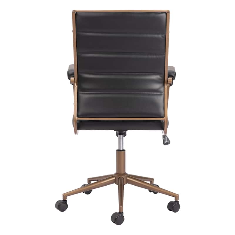 Auction Office Chair Vintage Black