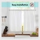 preview thumbnail 7 of 12, Set of 2 Adjustable Tension Rods Lightweight Curtains