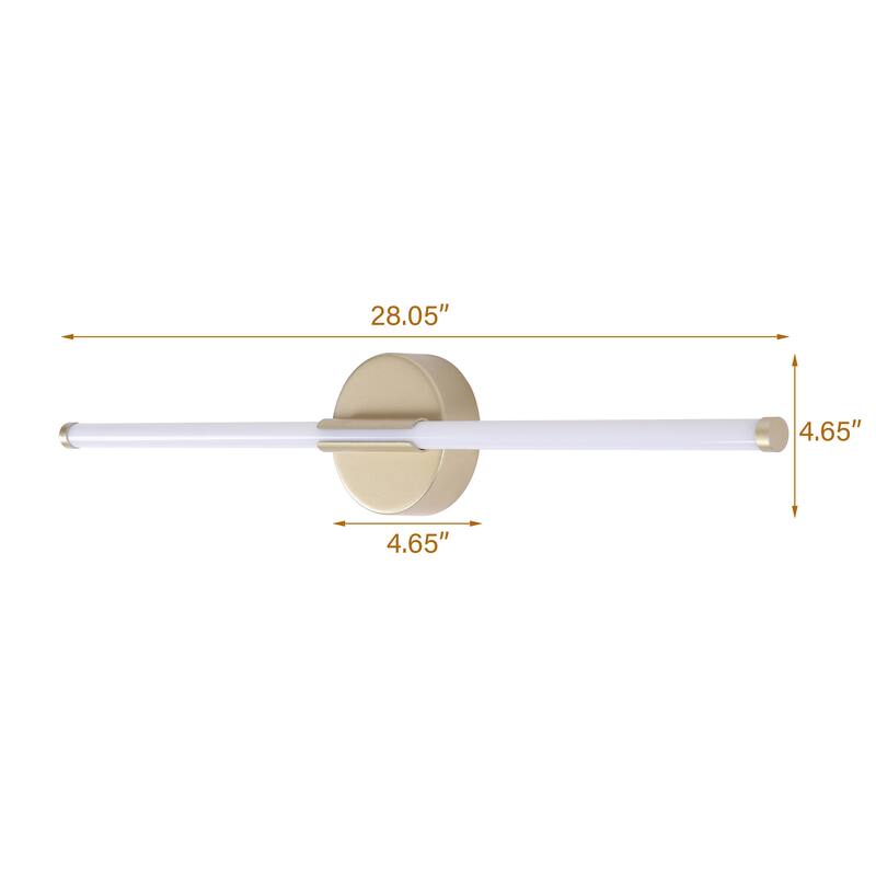 Modern 1-Light LED Bathroom Vanity Light Fixture