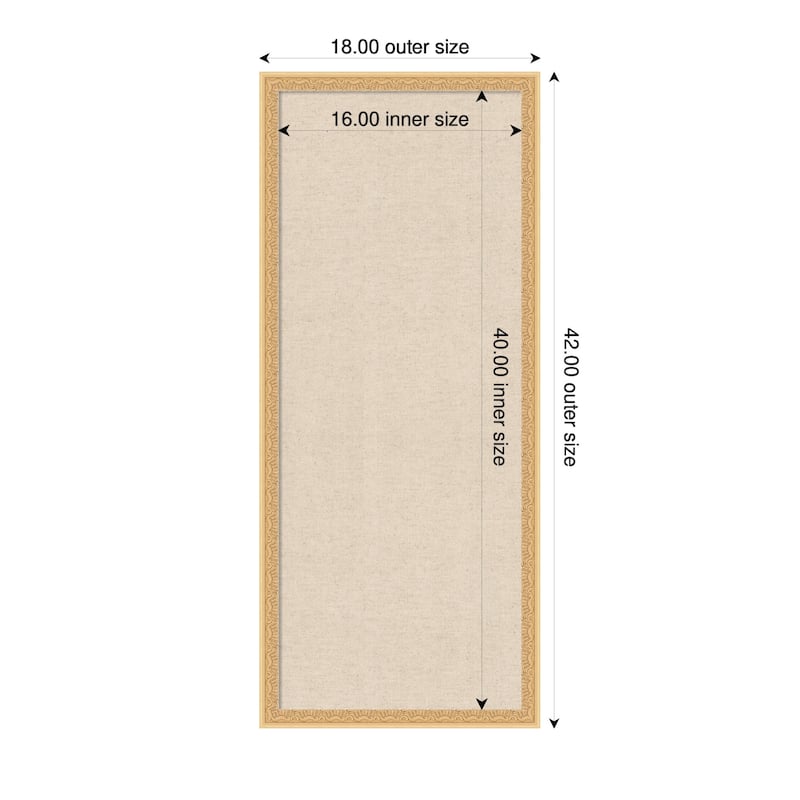 Kate and Laurel Pinboard Neutral Linen