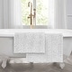 preview thumbnail 10 of 100, Laura Ashley Astor Chenille Bath Mat with TPR Backing