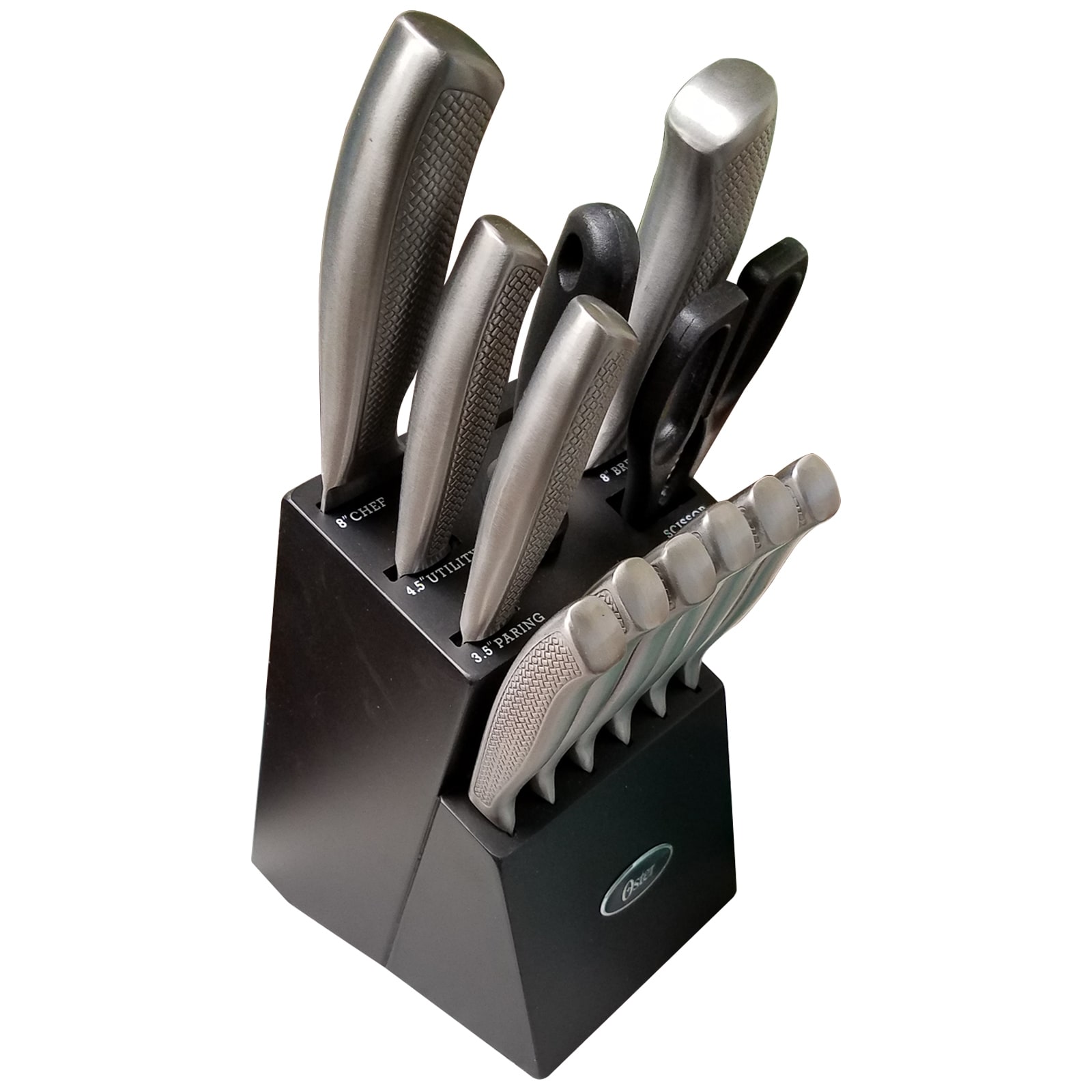 Oster Cuisine Evertsberg 14 Piece Cutlery Set with Rubberwood