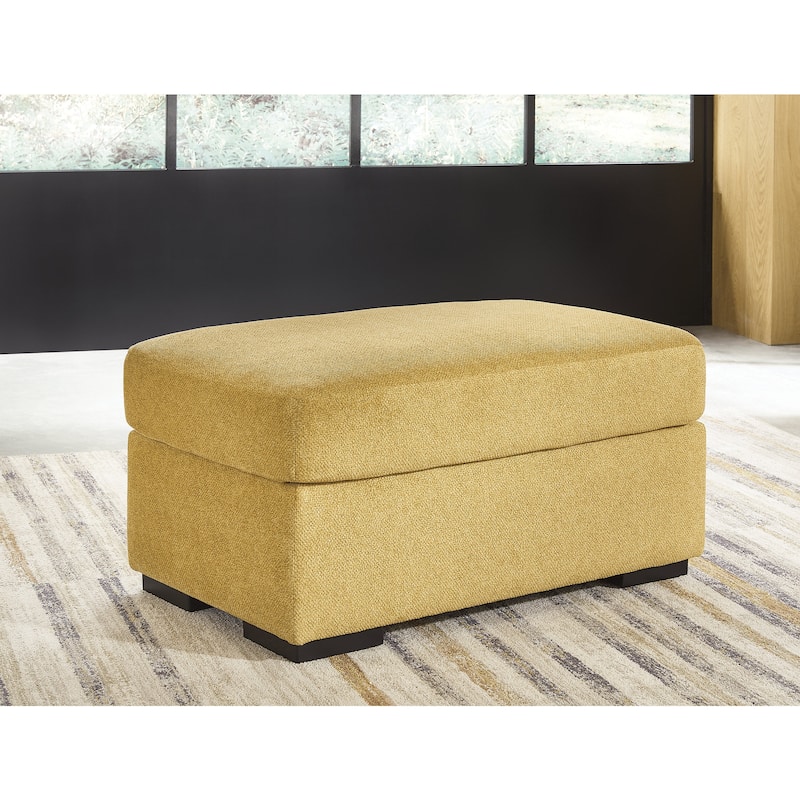 Signature Design by Ashley Keerwick Yellow Ottoman
