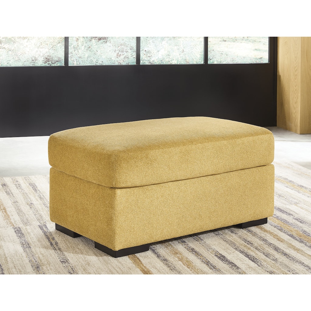 Signature Design by Ashley Keerwick Yellow Ottoman