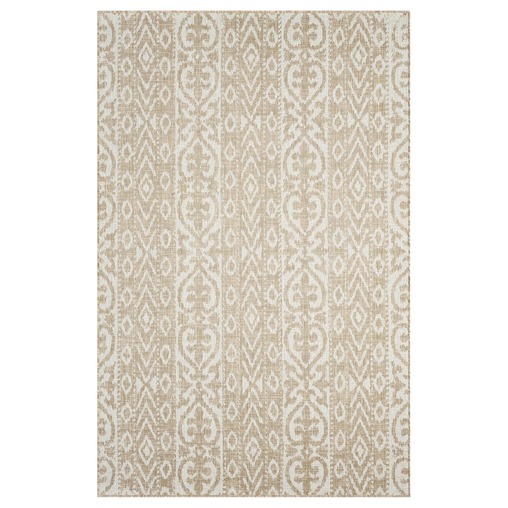Sevita Sadie Ikat Striped Durable Performance Indoor/Outdoor Area Rug
